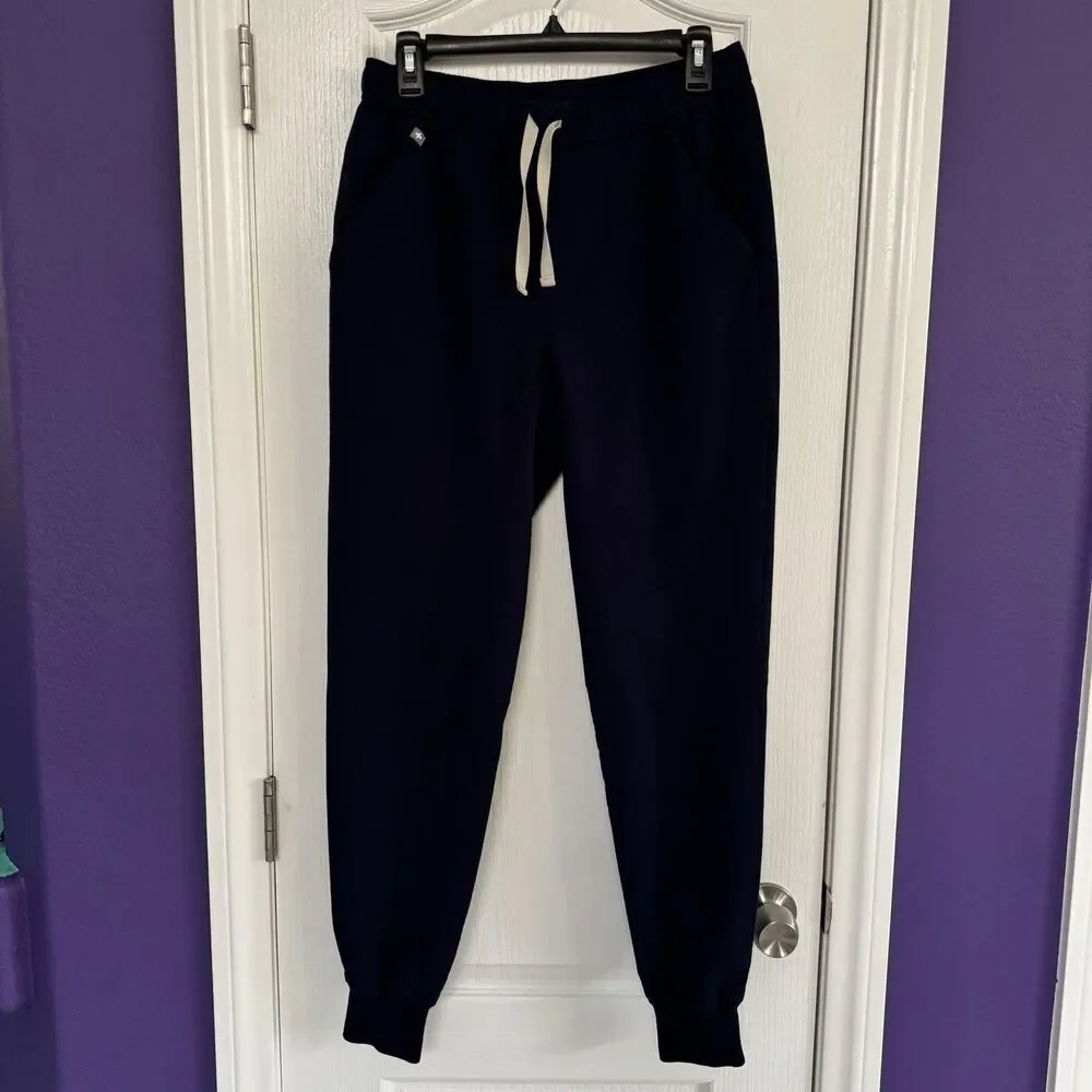 FIGS Tansen Jogger Scrub Pants MXXSW2004 Navy Blue PO 1455 Men’s Size Small